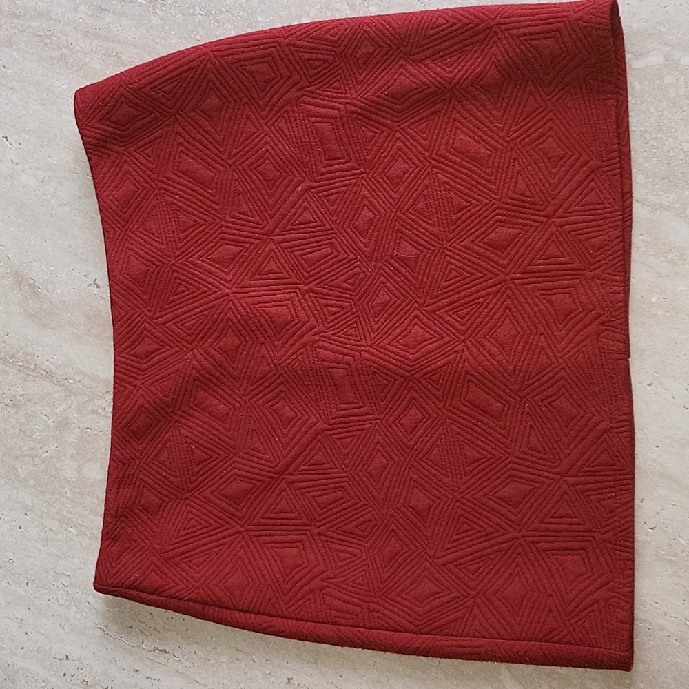 True Blood Red Mini Skirt